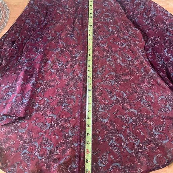 LulaRoe Kimono Style Shear Flowing Top Size Large - Picture 6 of 8